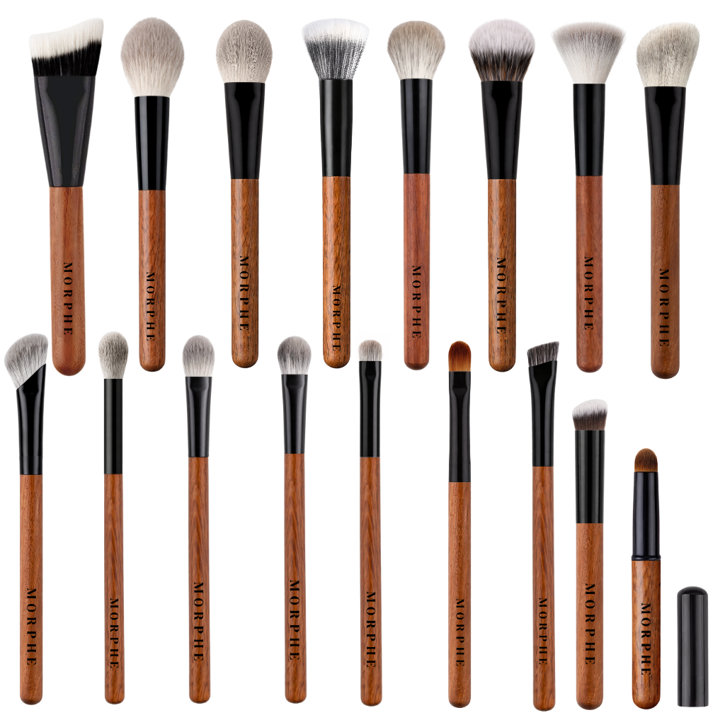 Morphe Ra Mắt Dòng Cọ Cán Gỗ Cao Cấp Thay Đổi Hoàn Toàn Diện Mạo: Đẳng Cấp Sang Trọng Cho Layout Makeup Hoàn Hảo